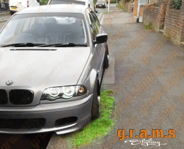 BMW E46 Side Steps – Side Skirt Extensions | 15cm Wide - E46