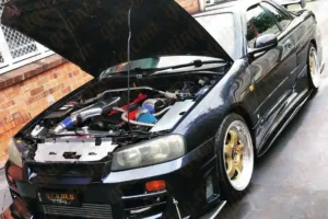 Nissan Skyline R34 Front Bumper Splitter - Lip Nissan Skyline R34 Front Bumper Splitter - Lip - R34