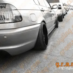 BMW E46 Side Steps – Side Skirt Extensions | 15cm Wide - E46