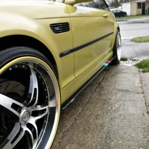 BMW E46 Side Steps – Side Skirt Extensions | 15cm Wide - E46