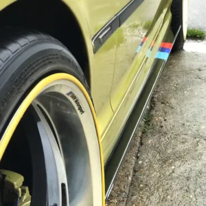 BMW E46 Side Steps – Side Skirt Extensions | 15cm Wide - E46