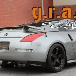 Nissan 350Z Rear Spats - Nismo V1 Style - 350z