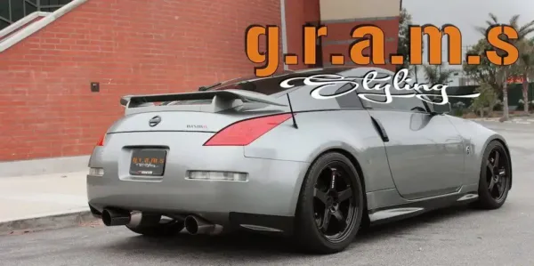 Nissan 350Z Rear Spats - Nismo V1 Style - 350z
