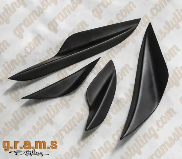 BMW E90 E91 E92 E93 Front Bumper Canards - E90