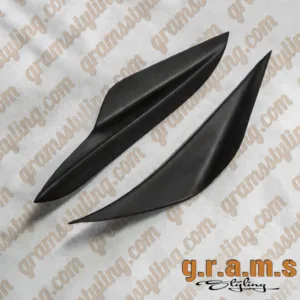 BMW E90 E91 E92 E93 Front Bumper Canards - E90