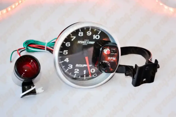 5'' AutoMeter Sport-Comp II Shift Lite Tachometer - AE85