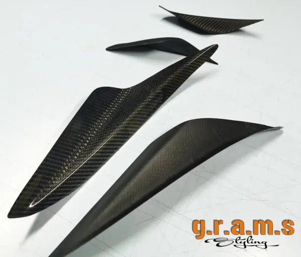 BMW E90 E91 E92 E93 Front Bumper Canards - E90