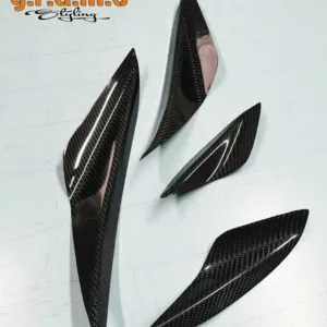 BMW E90 E91 E92 E93 Front Bumper Canards - E90