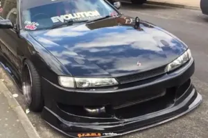 Nissan Silvia S14 Front Bumper Splitter - Lip 176 cm - S14