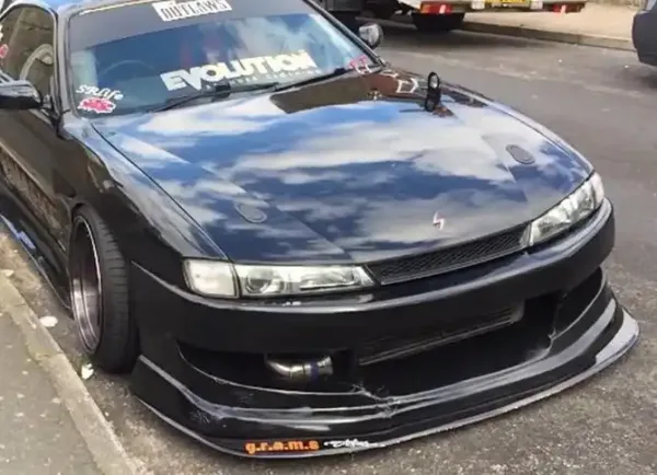 Nissan Silvia S14 Front Bumper Splitter - Lip 176 cm Nissan Silvia S14 Front Bumper Splitter - Lip 176 cm - S14