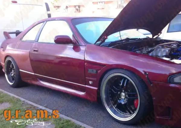 Nissan Skyline R33 GT-R Style Rear Fenders / Full Quarters for 1995-1998 Models - R33