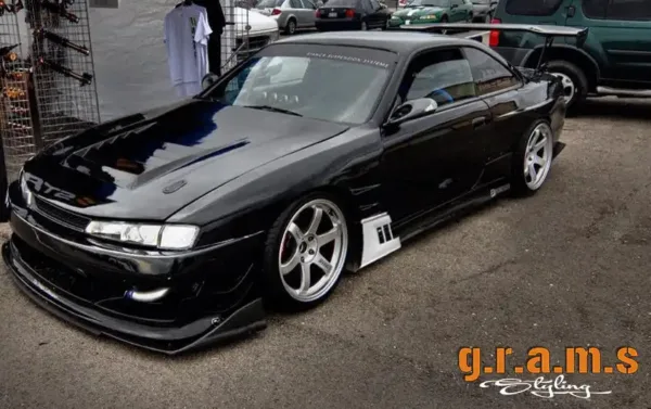 Nissan Silvia S14/S14A Rear Fenders - Origin Style for 1995-2002 Models - S14