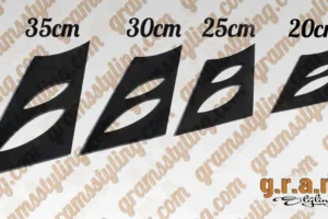 Universal GT Wing Spoiler Legs - Ellipse Shape