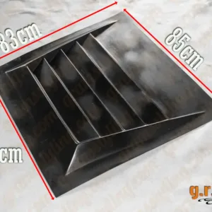 Universal Bonnet Vent - DMAX Style Universal Bonnet Vent - DMAX Style - Universal