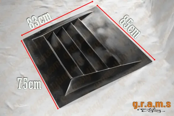 Universal Bonnet Vent - DMAX Style Universal Bonnet Vent - DMAX Style - Universal