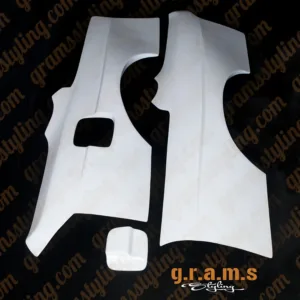 Nissan Silvia S14/S14A Rear Fenders - Origin Style for 1995-2002 Models - S14