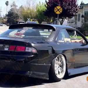 Nissan Silvia S14/S14A Rear Fenders - Origin Style for 1995-2002 Models - S14