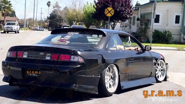 Nissan Silvia S14/S14A Rear Fenders - Origin Style for 1995-2002 Models - S14