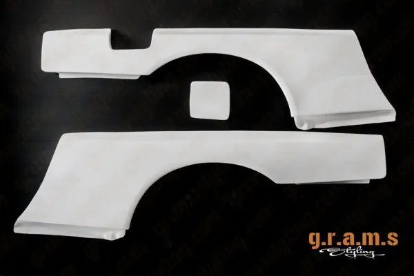 Nissan Skyline R34 GT-R Style 50mm Wide Body Rear Fenders - R34