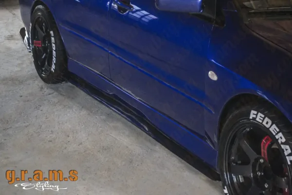 Mitsubishi Evolution 7, 8, 9 Sidesteps - Side Skirt Extensions - Evolution 7