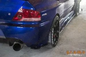 Mitsubishi Evolution 7, 8, 9 Rear Bumper Extensions - Evolution 7