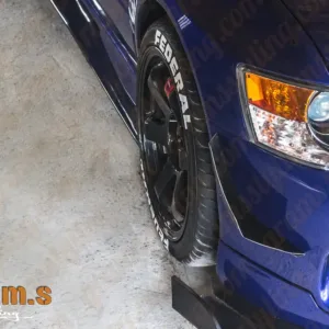 Mitsubishi Evolution 7, 8, 9 Front Bumper Canard - Evolution 7