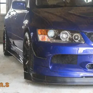Mitsubishi Evolution 7, 8, 9 Front Bumper Canard - Evolution 7