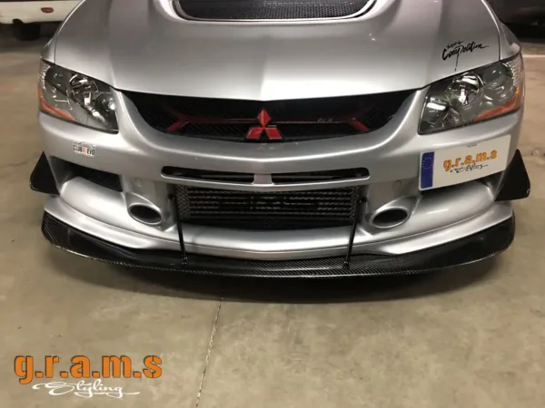 Mitsubishi Lancer Evolution 7, 8, 9 Front Bumper Splitter - Lip 174cm - Evolution 7