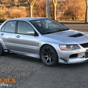 Mitsubishi Lancer Evolution 7, 8, 9 Front Bumper Splitter - Lip 174cm - Evolution 7