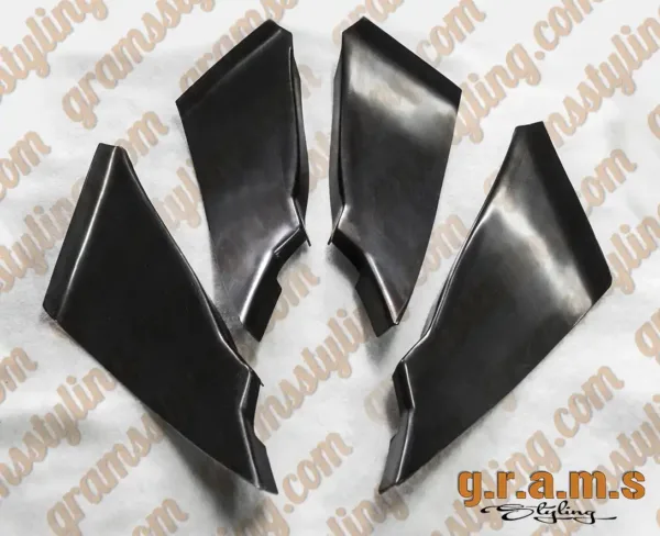 Nissan 350Z Front Bumper Canards - 350z