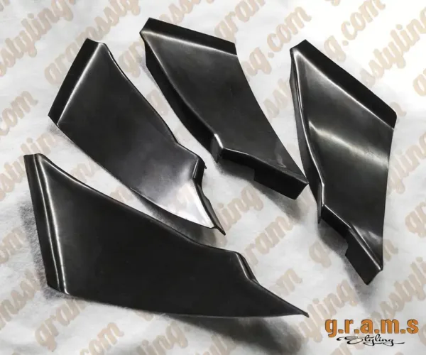 Nissan 350Z Front Bumper Canards - 350z