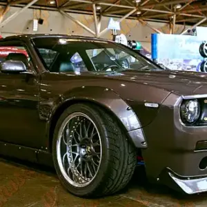 Nissan Silvia S14 Rear Fenders - Boss V2 Style Wide Body Kit for Nissan Silvia S14 Performance - S14