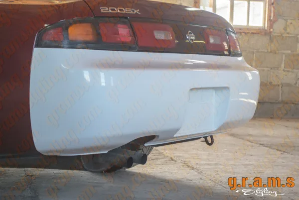 Nissan Silvia S14, S14A Navan Style Rear Bumper v5 - S14
