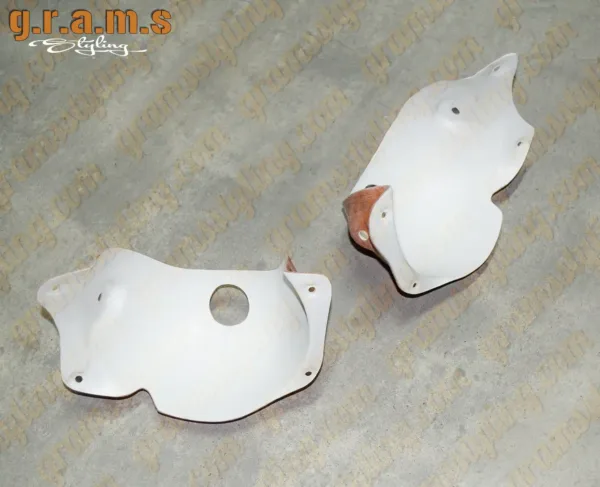 Nissan S14 Headlight Mounts - Boss V2 Style - S14