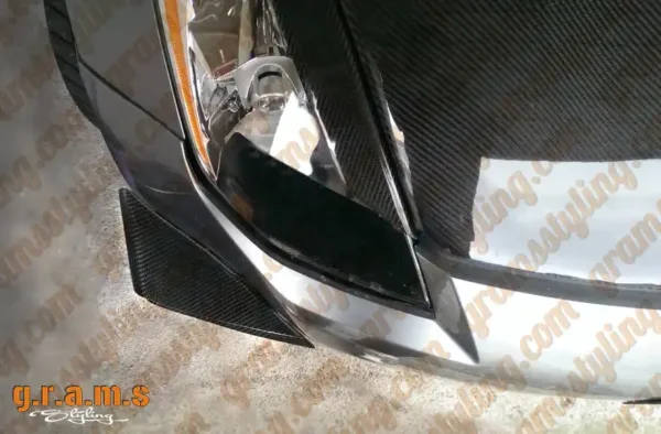 Nissan 350Z Front Bumper Canards - 350z
