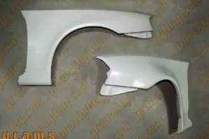 Nissan Skyline R34 Z-Tune Style lightweight front wings for enhanced aerodynamics and aggressive styling.