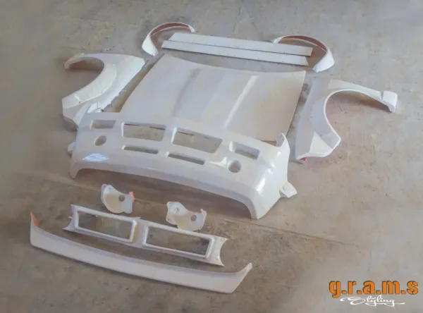 Nissan Silvia S14 Boss V2 Style Body Kit - S14