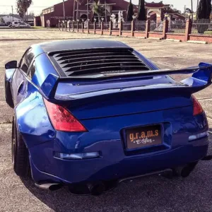 Nissan 350Z Rear Window Louvers Nissan 350Z Rear Window Louvers - 350z