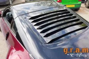 Nissan 350Z Rear Window Louvers Nissan 350Z Rear Window Louvers - 350z