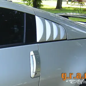 Nissan 350z Side Window Louvers - 350z