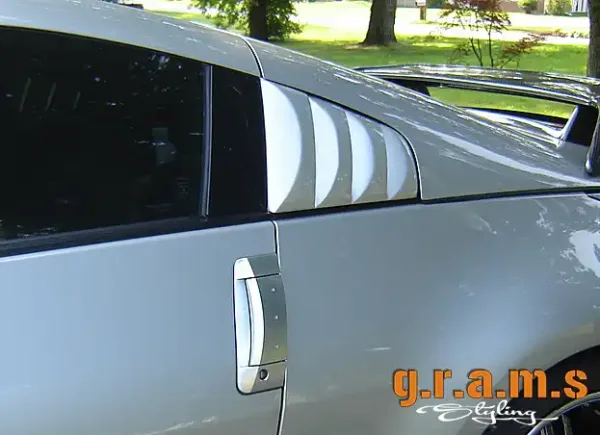 Nissan 350z Side Window Louvers - 350z