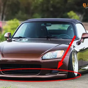 Honda S2000 AP1 AS style front lip splitter carbon fiber fiberglass