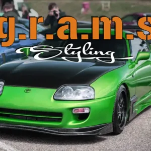 Toyota Supra MK4 Front Bumper Splitter – Ridox Style | OEM Bumper Fit - MK4