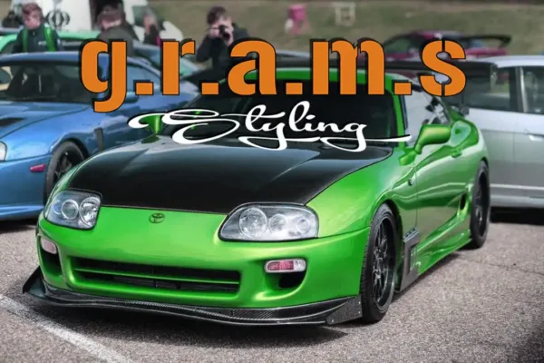 Toyota Supra MK4 Front Bumper Splitter – Ridox Style | OEM Bumper Fit - MK4