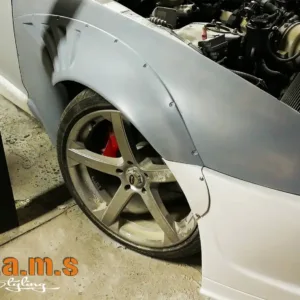 Toyota Supra MK4 Front Fender Flares - Version 1 Wide Body Kit for Performance - MK4