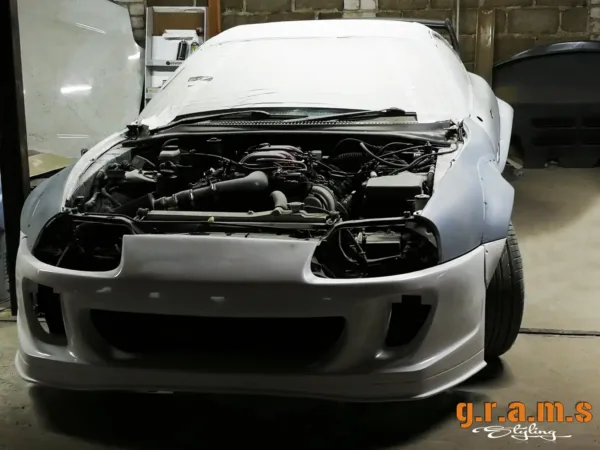Toyota Supra MK4 Front Fender Flares - Version 1 Wide Body Kit for Performance - MK4
