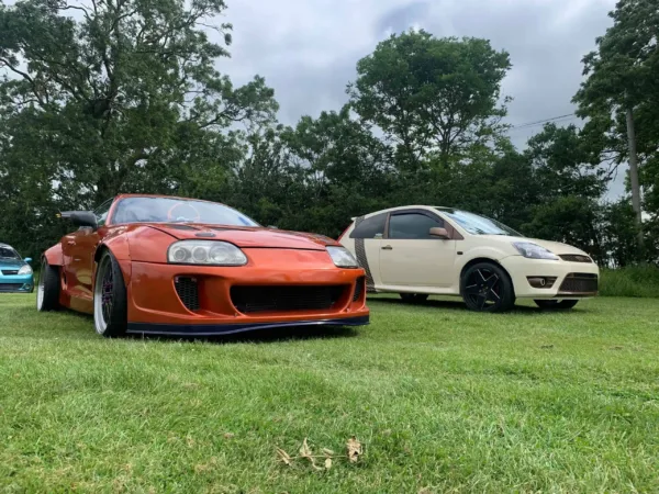 Toyota Supra MK4 Front Fender Flares - Version 1 Wide Body Kit for Performance - MK4