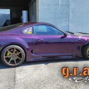 Toyota Supra MK4 Front Fender Flares - Version 1 Wide Body Kit for Performance - MK4