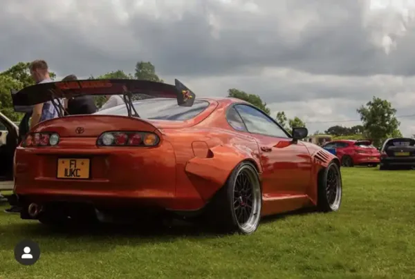 Toyota Supra MK4 Front Fender Flares - Version 1 Wide Body Kit for Performance - MK4