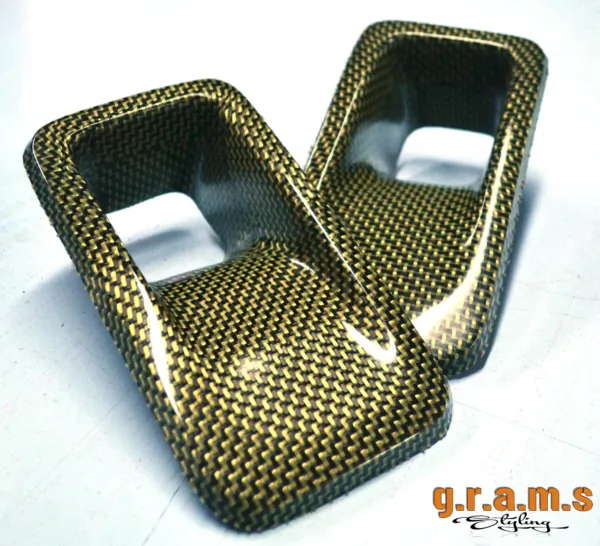 Nissan 300ZX Front Bumper Fog Light Air Ducts - Nismo Style - 300ZX